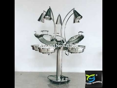 Centre de frottement à 5 têtes tournantes