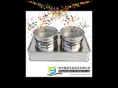 Chafing dish de restauration de luxe, entièrement recouvert, en acier inoxydable SS304